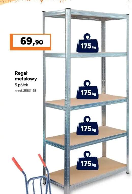 regał metalowy