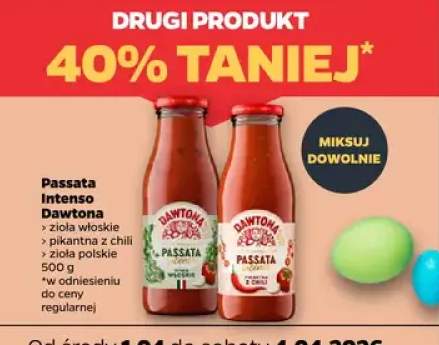 Passata Intenso Dawtona zioła włoskie, pikantna z chili, zioła polskie