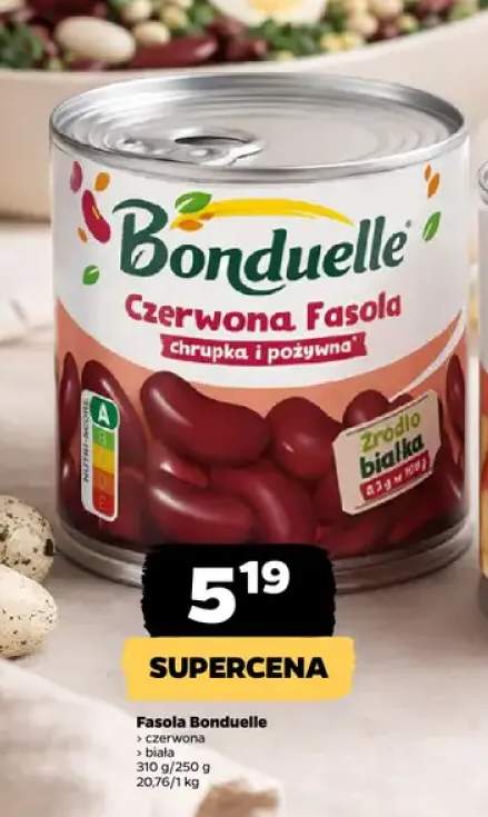 Fasola czerwona chrupka i pożywna