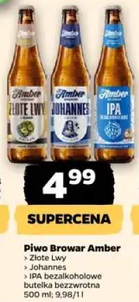 Piwo złote lwy, johannes, IPA bezalkoholowe