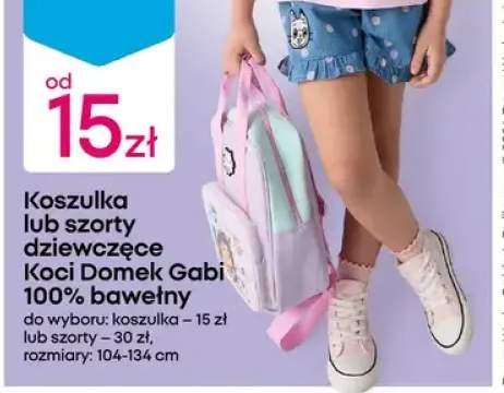 Szorty dziewczęce 100% bawełny