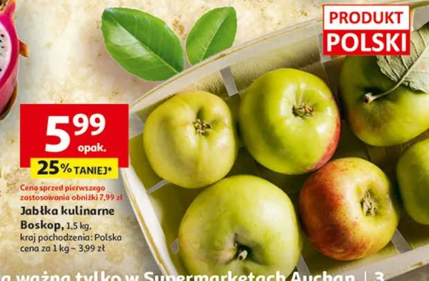 Jabłka kulinarne Boskop 1.5kg