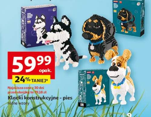 Klocki konstrukcyjne - pies