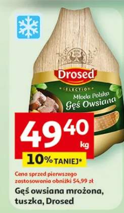 Gęś owsiana mrożona, tuszka