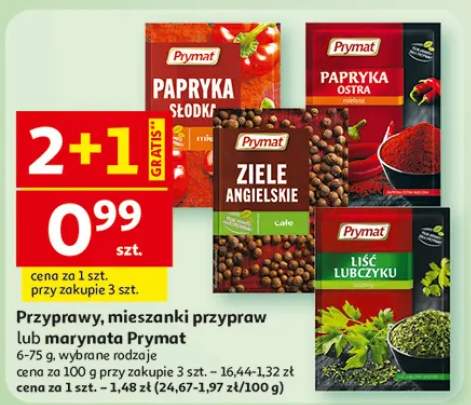 Przyprawy, mieszanki przypraw lub marynata Papryka słodka, Papryka ostra, Ziele Angielskie, Liść laurowy różne rodzaje