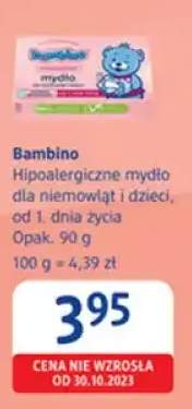 Hipoalergiczne mydło dla niemowląt i dzieci, od 1. dnia życia