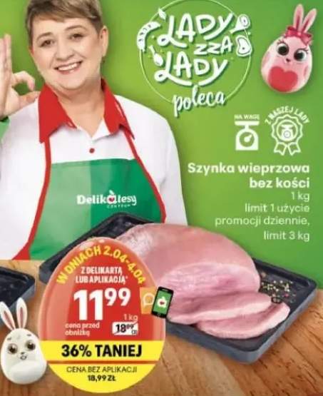 Szynka wieprzowa bez kości