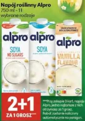 Napój roślinny Alpro soya, vanilla flavoured