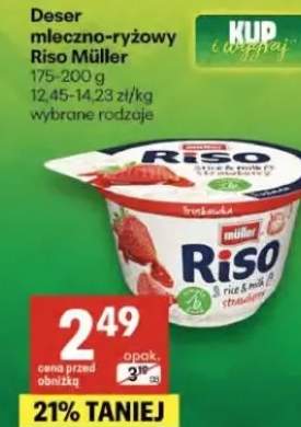 Deser mleczno-ryżowy Riso Müller