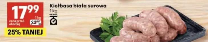 Kiełbasa biała surowa