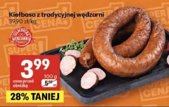 Kiełbasa z tradycyjnej wędzarni