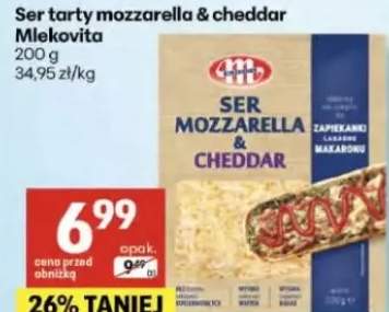 Ser tarty mozzarella & cheddar