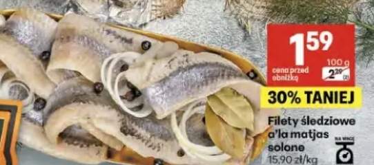 Filety śledziowe a'la matjas solone