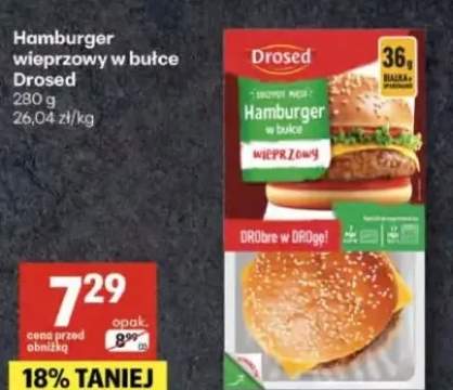 Hamburger wieprzowy w bułce