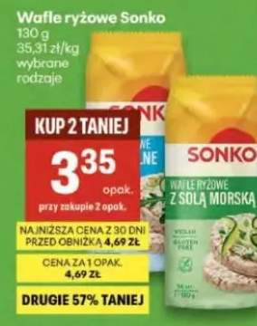 Wafle ryżowe wybrane rodzaje