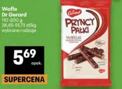 Wafle wafelki Princy Pałki