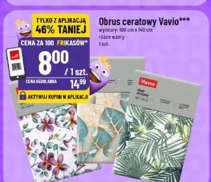 Obrus ceratowy wymiary: 100cm x 140cm różne wzory