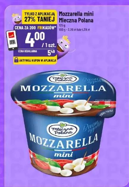 Mozzarella mini mleczna