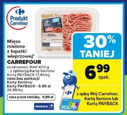 Mięso mielone z łopatki wieprzowej