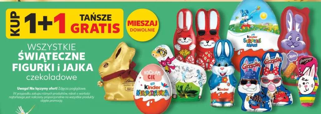 Świąteczne figurki i jajka 1+1 GRATIS