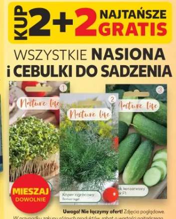 Nasiona i cebulki do sadzenia