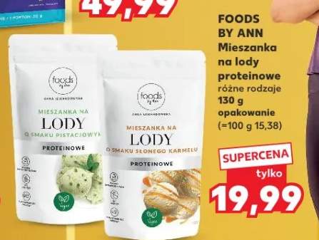 Mieszanka na lody proteinowe różne rodzaje