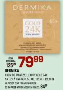 Krem do twarzy, luxury Gold 24K na dzień i noc