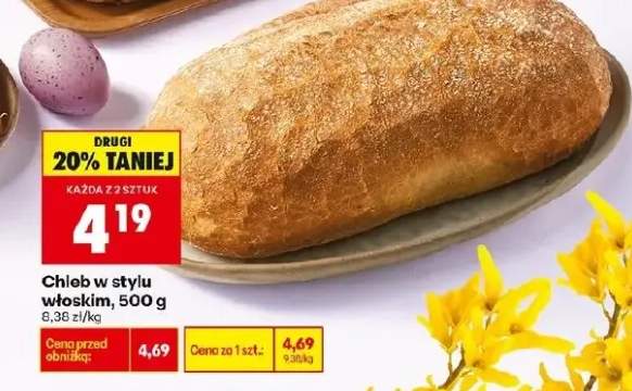 Chleb w stylu włoskim