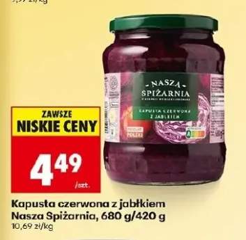 Kapusta czerwona z jabłkiem