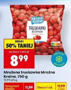 Truskawka mrożona bez szypułek