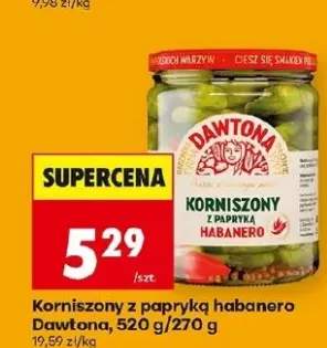 Korniszony z papryką habanero