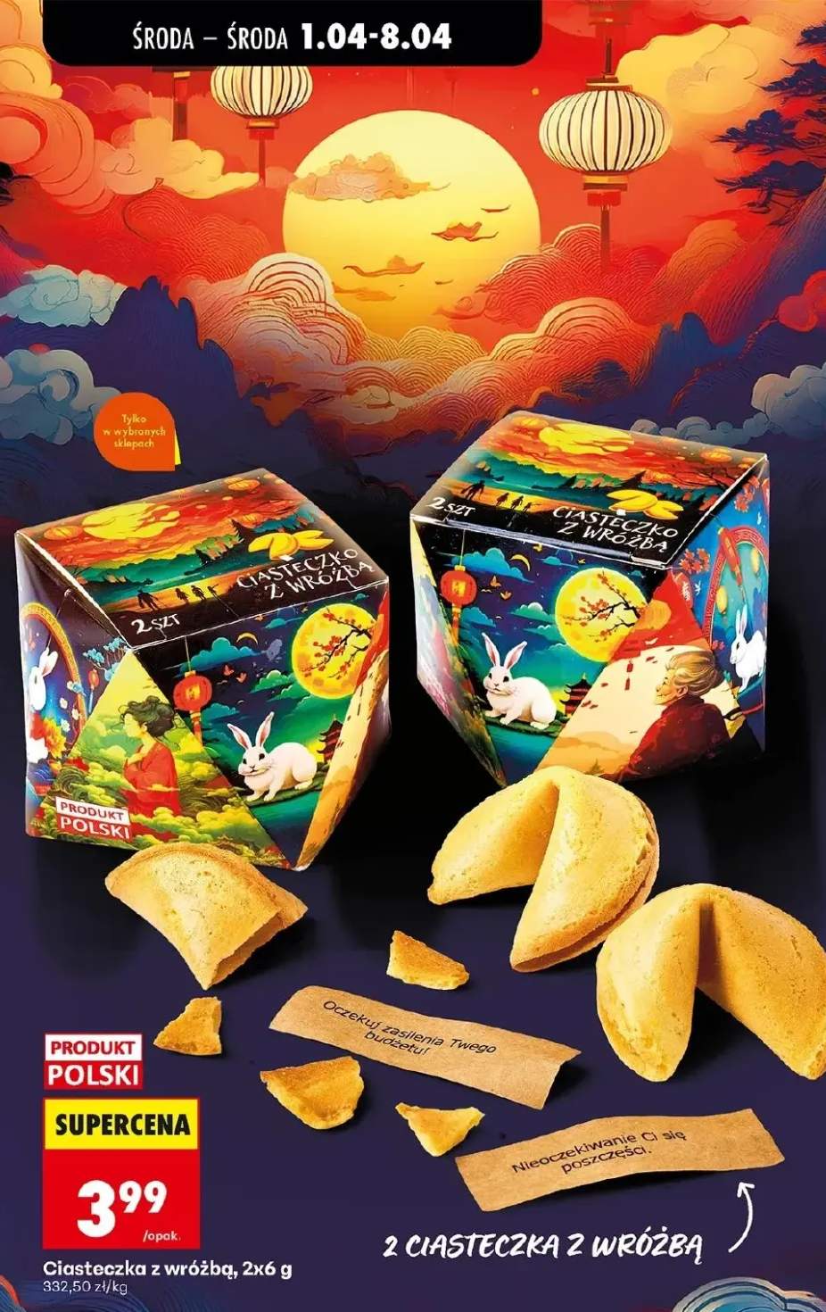 Ciasteczka z wróżbą