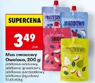 Mus owocowy jabłkowo-wiśniowy