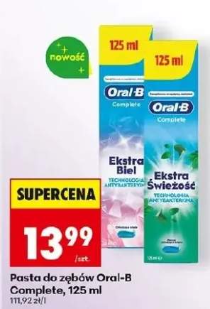 Pasta do zębów Complete Ekstra Biel