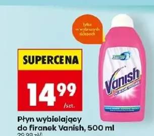 Płyn wybielający do firanek