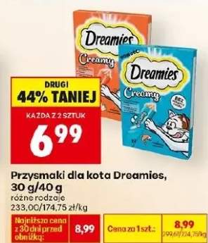 Przysmaki dla kota Creamy różne rodzaje