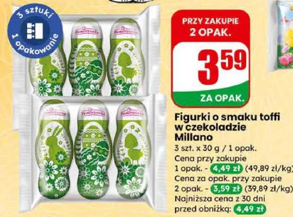 Figurki o smaku toffi w czekoladzie