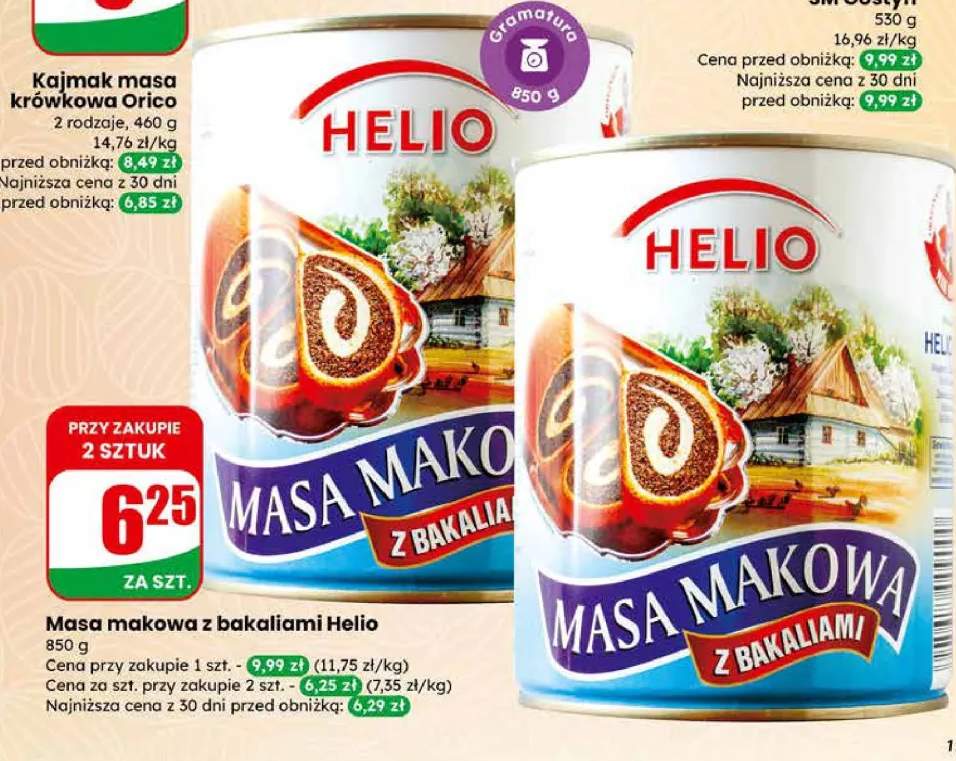 Masa makowa z bakaliami