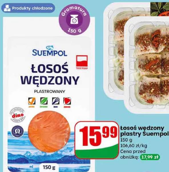 Łosoś wędzony plastry