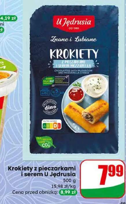 Krokiety z pieczarkami i serem