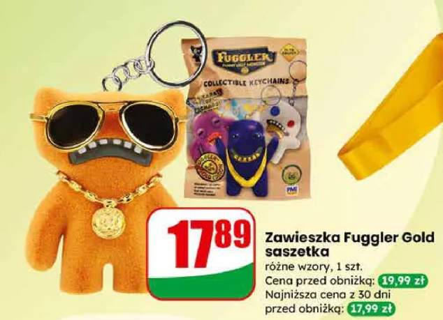 Zawieszka Fuggler Gold saszetka