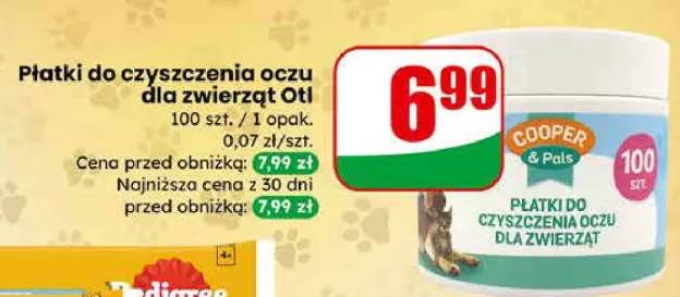 Płatki do czyszczenia oczu dla zwierząt Oti