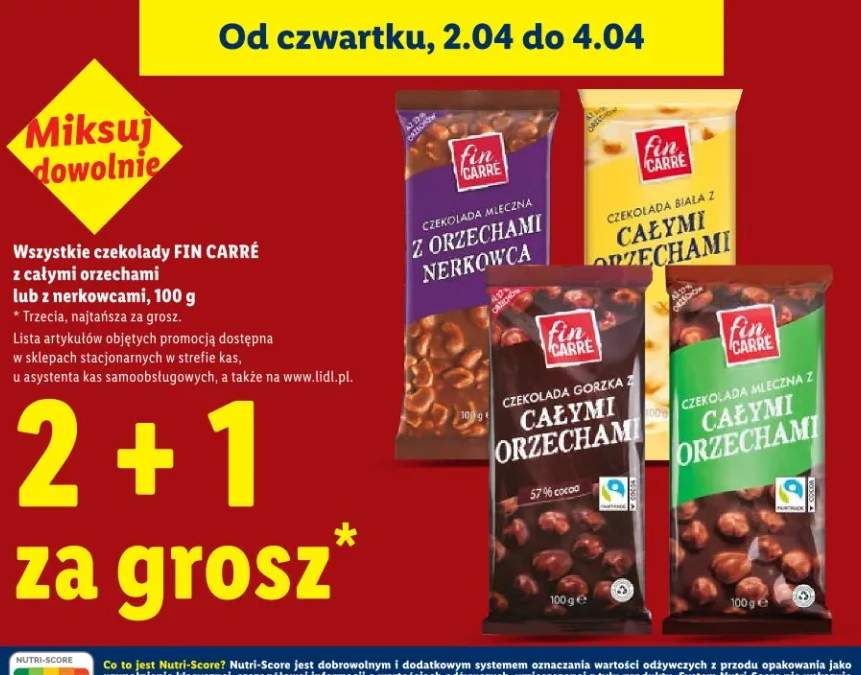 Czekolada mleczna z całymi orzechami