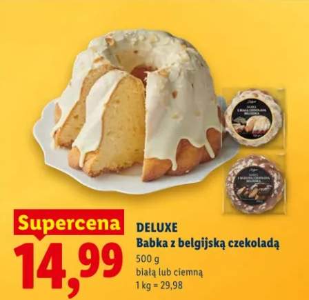 Babka z belgijską czekoladą Deluxe