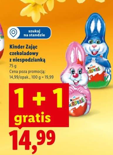 Czekolada Zając czekoladowy z niespodzianką