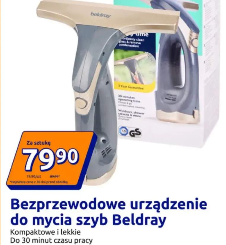 Bezprzewodowe urządzenie do mycia szyb