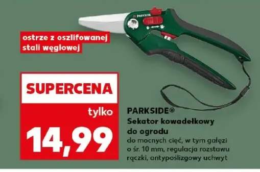 Sekator kowadetłkowy do ogrodu