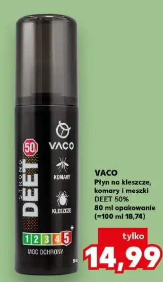 Płyn na kleszcze, komary i meszki DEET 50%