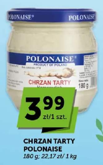 Chrzan tarty Polonaise