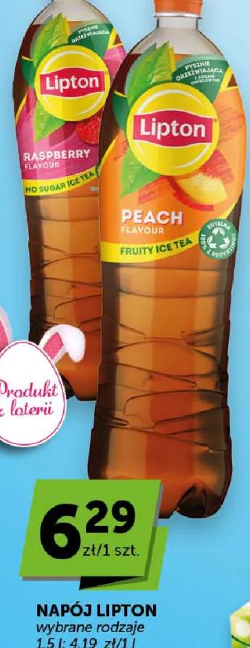 Napój Lipton wybrane rodzaje
